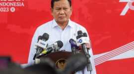 Menteri Pertahanan Prabowo Subianto di Istana Negara. (Dok. Tim Media Prabowo)